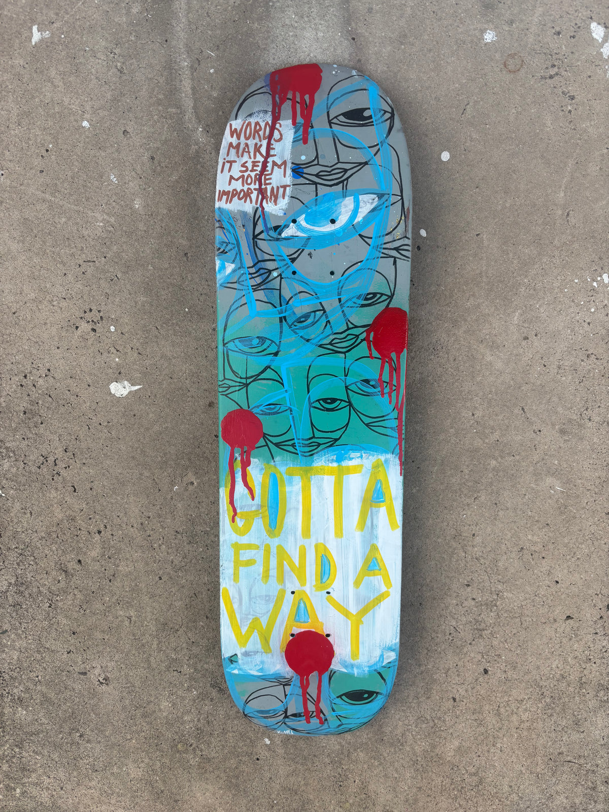 Deck Gotta find a way