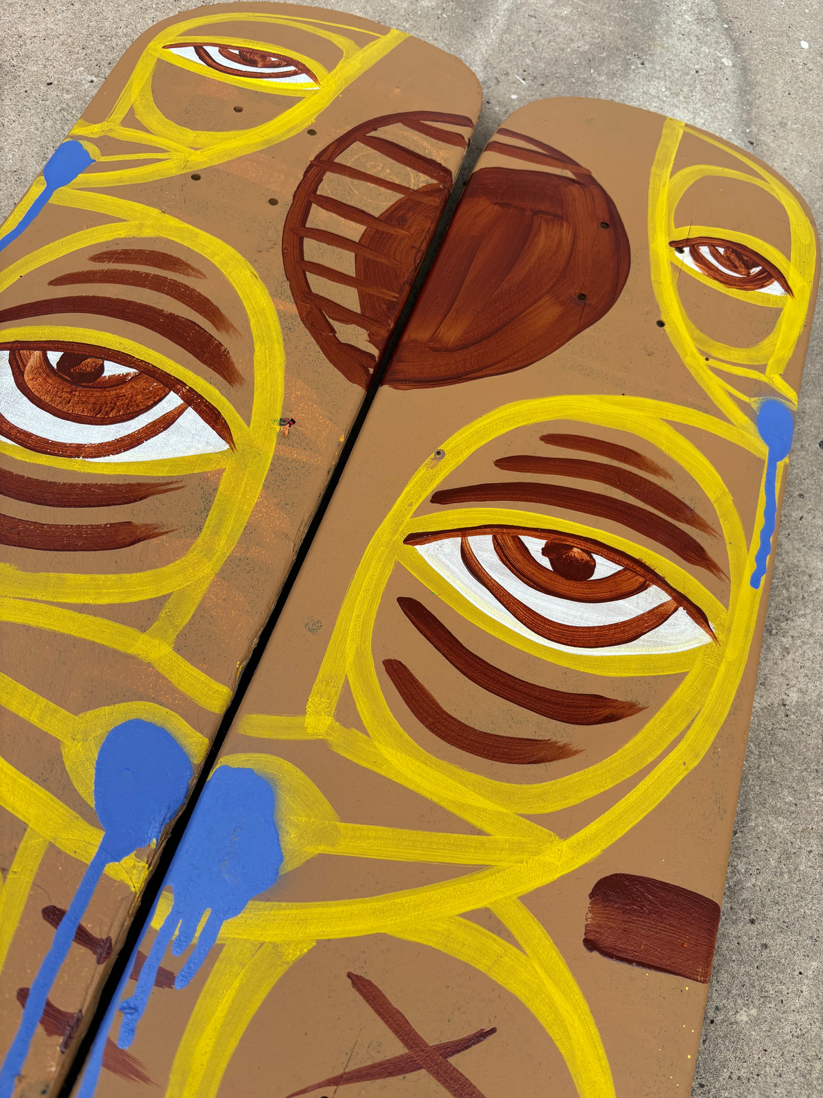Deck set hole in the head