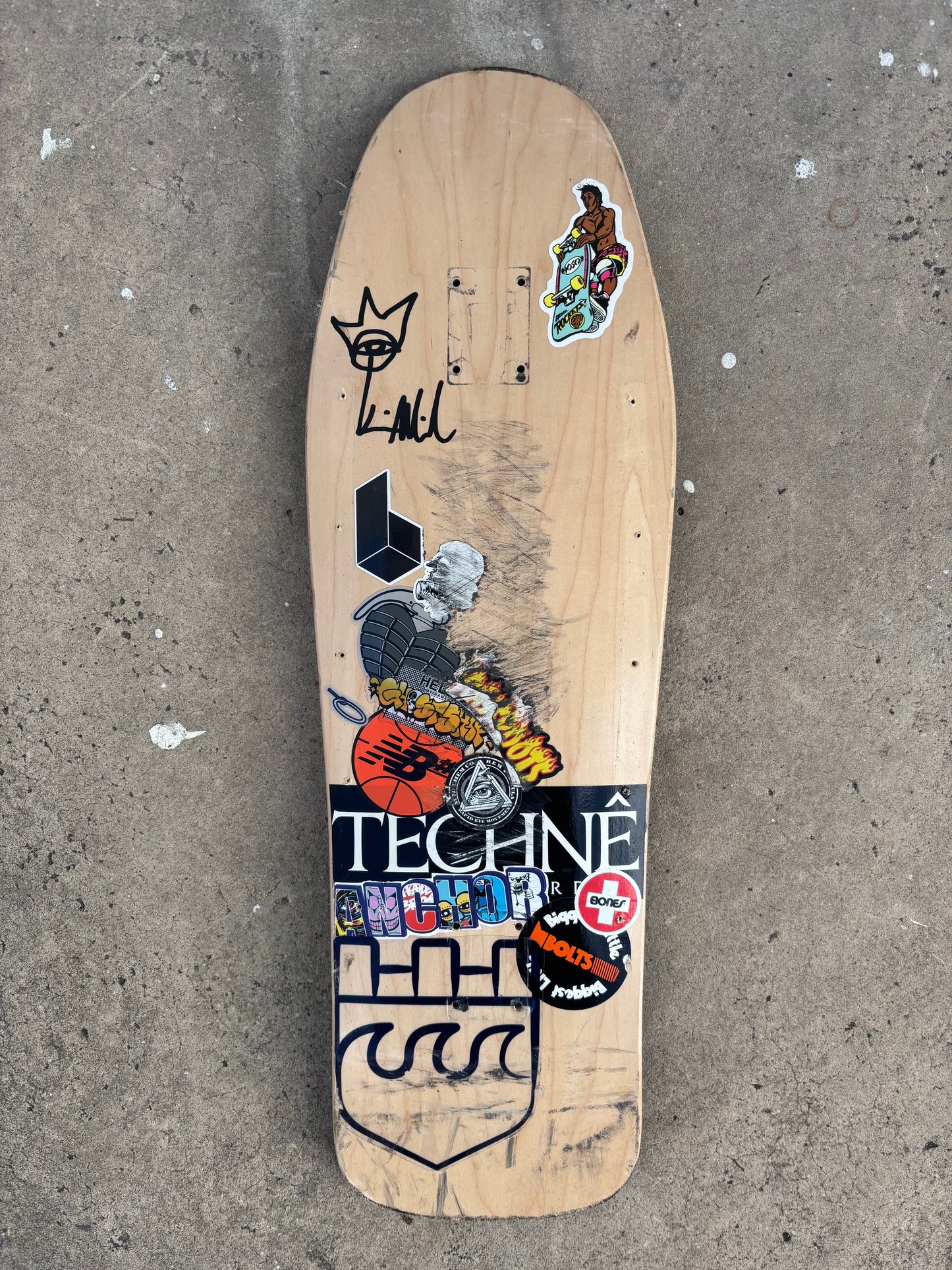 Ridden Deck Shape #2