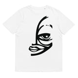 Half Black KM Face T-Shirt
